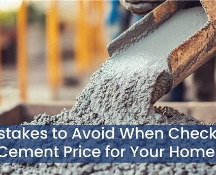 5 Mistakes to Avoid When Checking Cement Price for Your Home