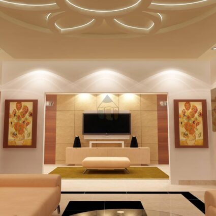 TV Lounge Ceiling Design
